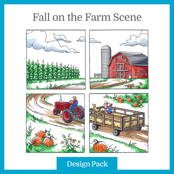 A Fall on the Farm Scene Design Pack - Image 5