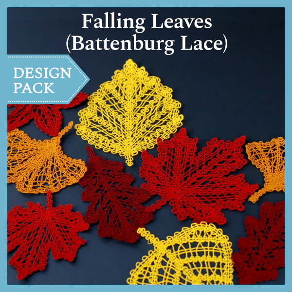 A Falling Leaves (Battenburg Lace) Design Pack - Image 2