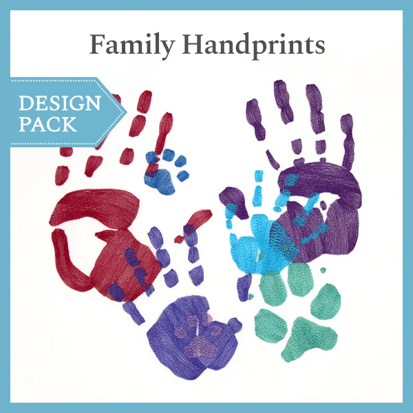 A Family Handprints Design Pack - Image 2
