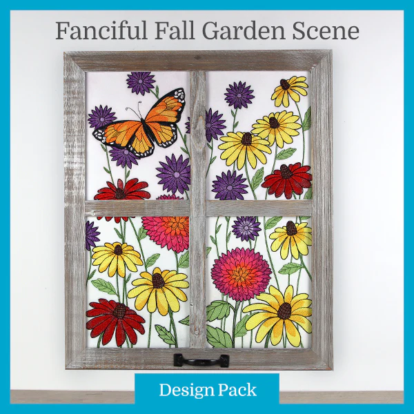 A Fanciful Fall Garden Scene Design Pack - Image 3