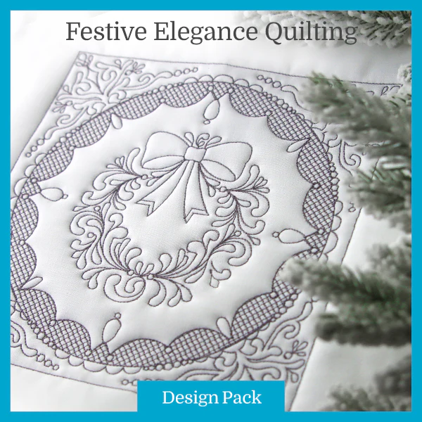 A Festive Elegance (Trapunto) Design Pack - Image 17