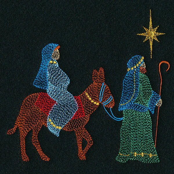 A First Christmas in Bethlehem - Traveling Mary and Joseph - Image 3
