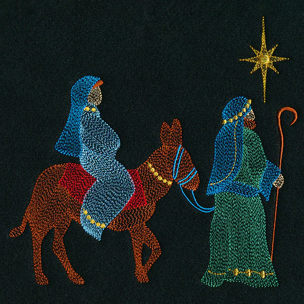 A First Christmas in Bethlehem - Traveling Mary and Joseph - Image 5