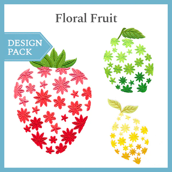 A Floral Fruit Design Pack - Image 6