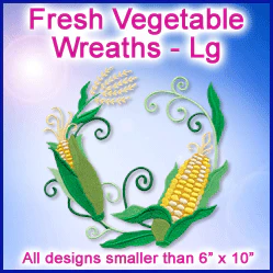 A Fresh Vegetable Wreaths Design Pack - Image 3
