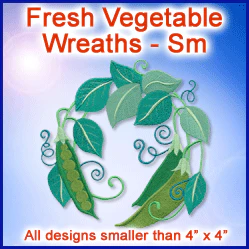 A Fresh Vegetable Wreaths Design Pack - Image 5