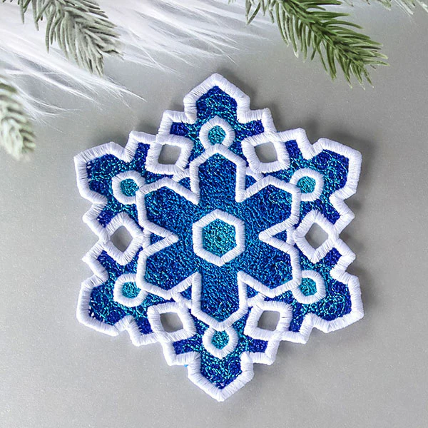 A Frosted & Fancy Snowflake (Lace) Design Pack - Image 11