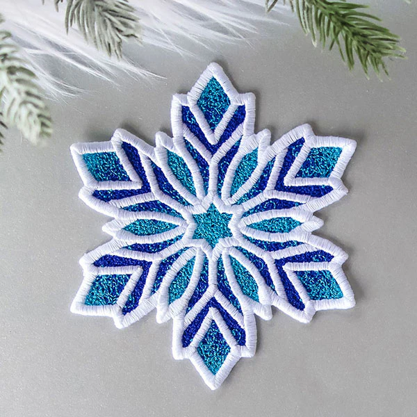 A Frosted & Fancy Snowflake (Lace) Design Pack - Image 5