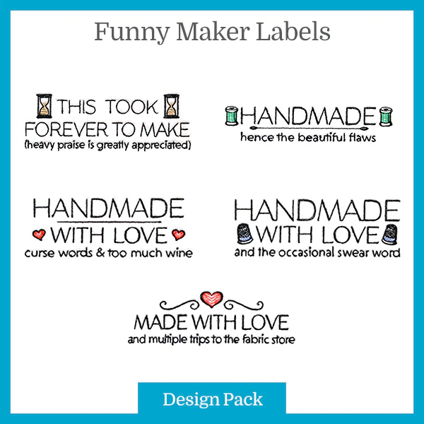 A Funny Maker Labels Design Pack - Image 2