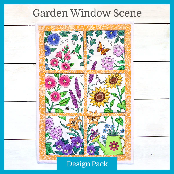 A Garden Window Scene Design Pack - Image 2