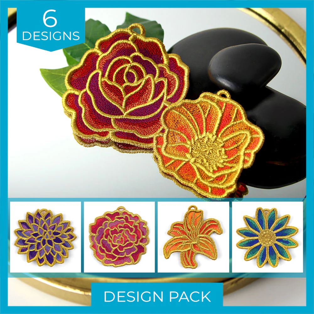 A Gilded Blossoms (Lace) Design Pack - Image 2