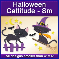 A Halloween Cattitude Design Pack - Image 2