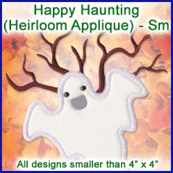 A Happy Haunting (Heirloom Applique) Design Pack - Image 3