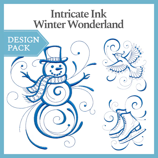 A Intricate Ink Winter Wonderland Design Pack - Image 2