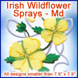A Irish Wildflower Sprays Design Pack - Image 3