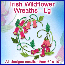A Irish Wildflower Wreaths Design Pack - Image 3