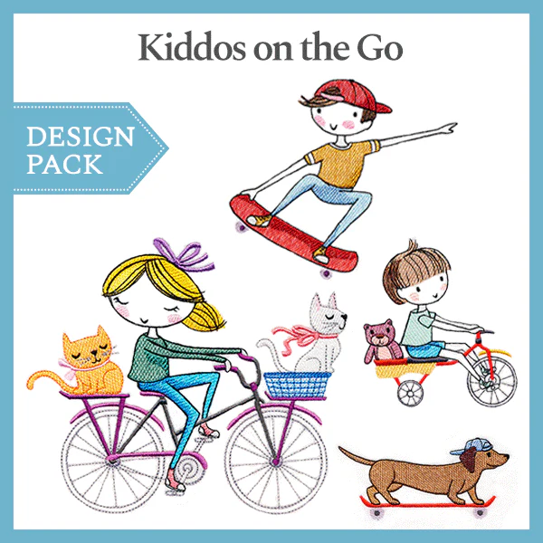 A Kiddos on the Go Design Pack - Image 2