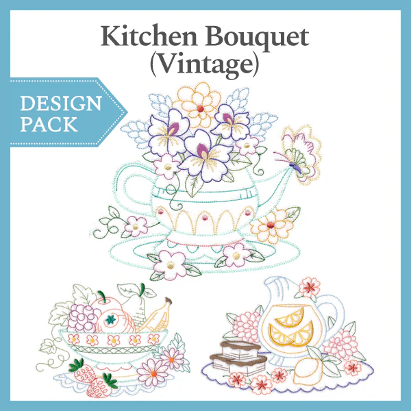 A Kitchen Bouquet (Vintage) Design Pack - Image 2