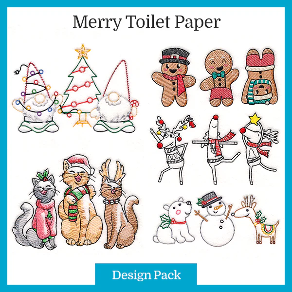 A Merry Toilet Paper Design Pack - Image 3