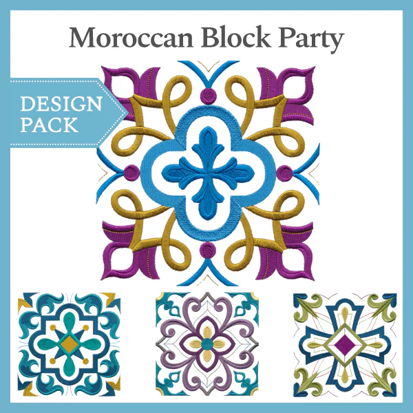 A Moroccan Block Party Design Pack - Image 2