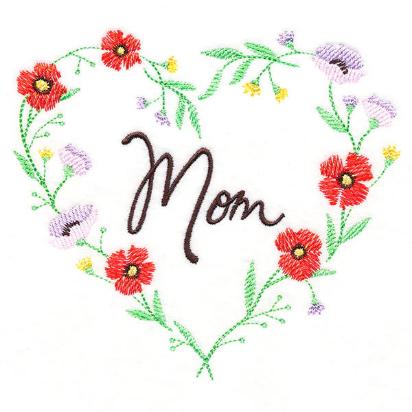 A Mother's Heart Delicate Wreath - Image 3