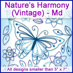 A Nature's Harmony (Vintage) Design Pack - Image 4