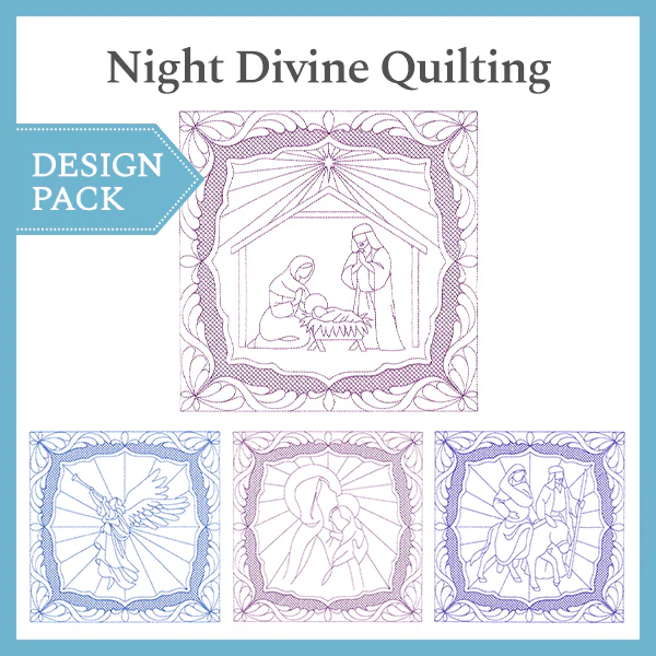 A Night Divine Quilting Design Pack - Image 8