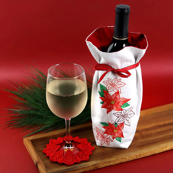 A Party Time Wine Glass Coasters (Lace) Design Pack - Image 4