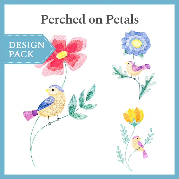 A Perched on Petals Design Pack - Image 2