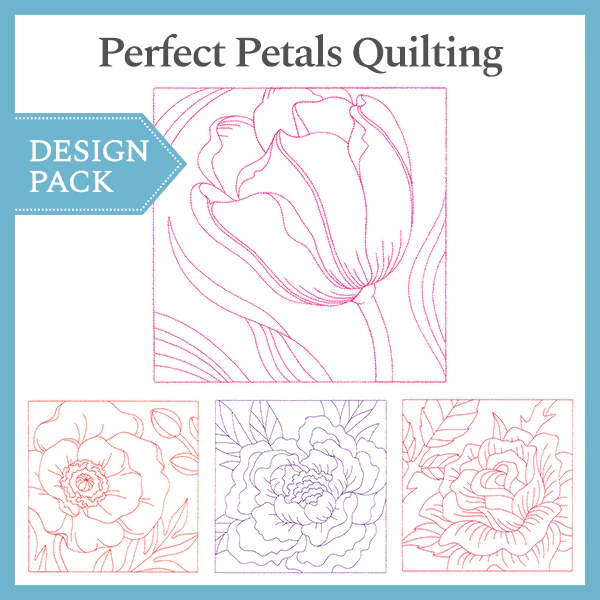 A Perfect Petals Quilting Design Pack - Image 6