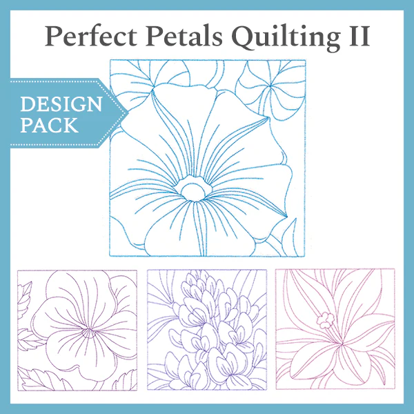 A Perfect Petals Quilting II Design Pack - Image 5