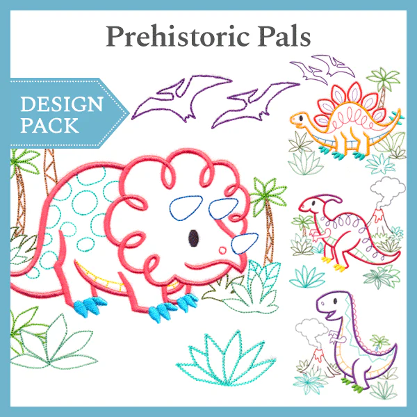 A Prehistoric Pals Design Pack - Image 2