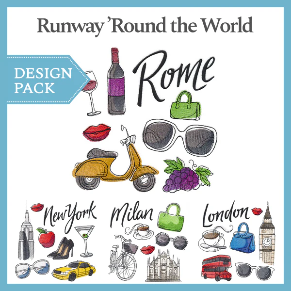 A Runway 'Round the World Design Pack - Image 5