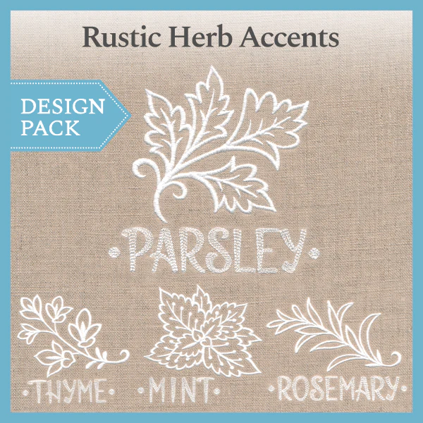 A Rustic Herb Accents Design Pack - Image 3