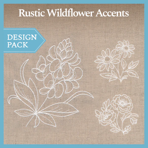 A Rustic Wildflower Accents Design Pack - Image 3