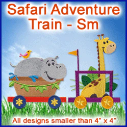 A Safari Adventure Train Design Pack - Image 2