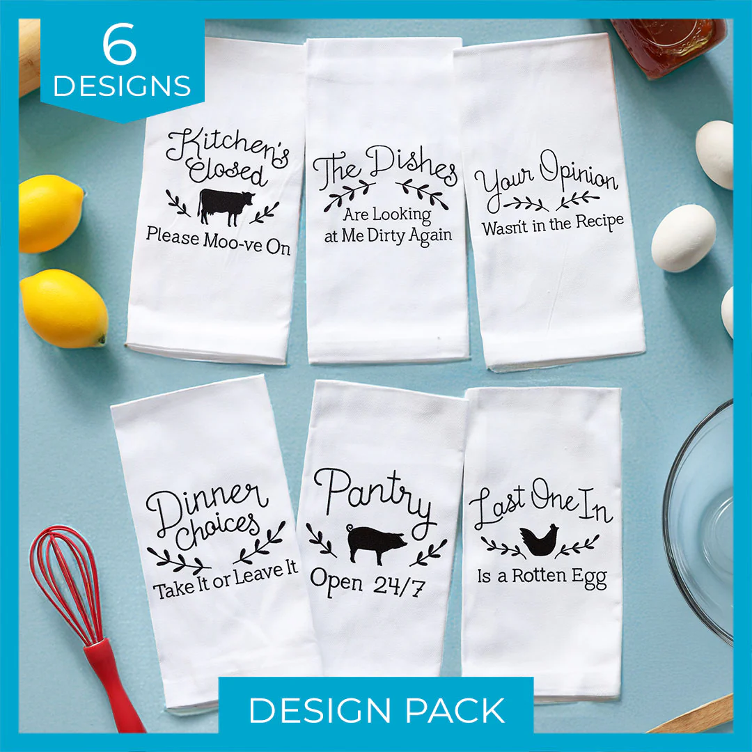 A Saucy Kitchen Sayings Design Pack - Image 6