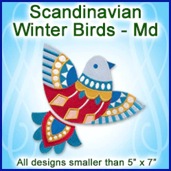 A Scandinavian Winter Birds Design Pack - Image 4