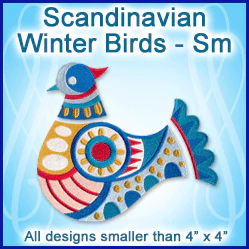 A Scandinavian Winter Birds Design Pack - Image 5