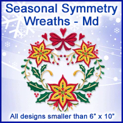 A Seasonal Symmetry Wreaths Design Pack - Image 3