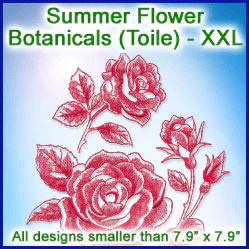 A Summer Flower Botanicals (Toile) Design Pack - Image 6