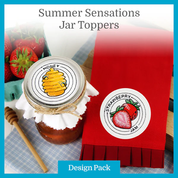 A Summer Sensations Jar Topper Design Pack - Image 2
