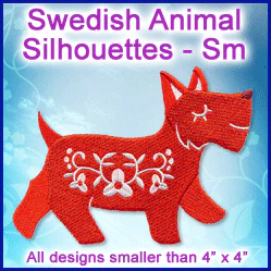 A Swedish Animal Silhouettes Design Pack - Image 2