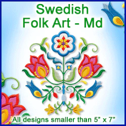 A Swedish Folk Art Design Pack - Image 4