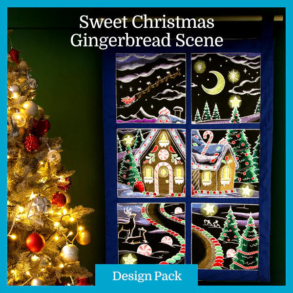 A Sweet Christmas Gingerbread Scene Design Pack - Image 7