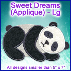A Sweet Dreams (Applique) Design Pack - Image 3