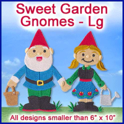 A Sweet Garden Gnomes Design Pack - Image 4