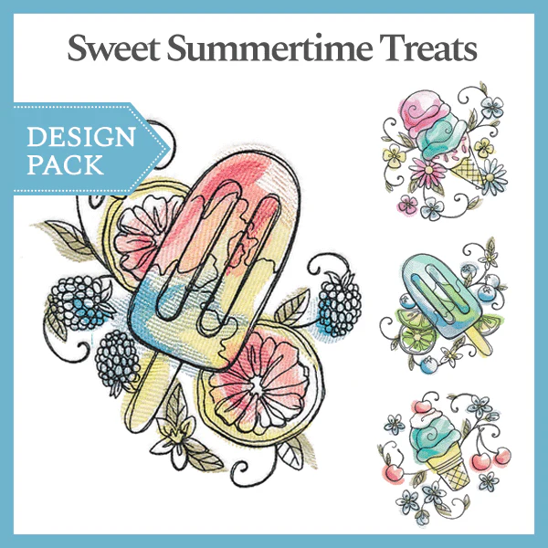 A Sweet Summertime Treats Design Pack - Image 2