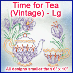 A Time for Tea (Vintage) Design Pack - Image 4