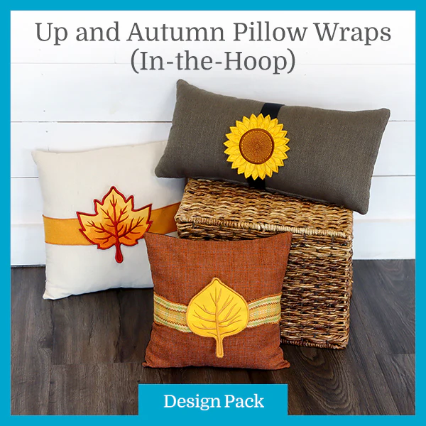 A Up and Autumn Pillow Wrap (In-the-Hoop) Design Pack - Image 2